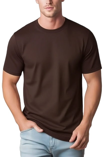 Men's Performance Crewneck T Shirts  – Stretchy, Moisture-Wicking & Quick-Dry Comfort