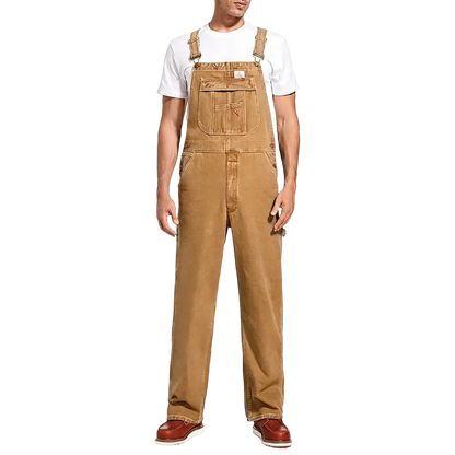 Men's Vintage Denim Bib Overalls