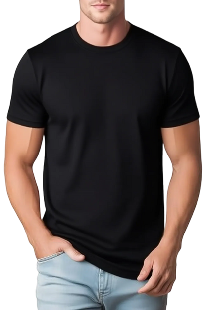 Men's Performance Crewneck T Shirts  – Stretchy, Moisture-Wicking & Quick-Dry Comfort