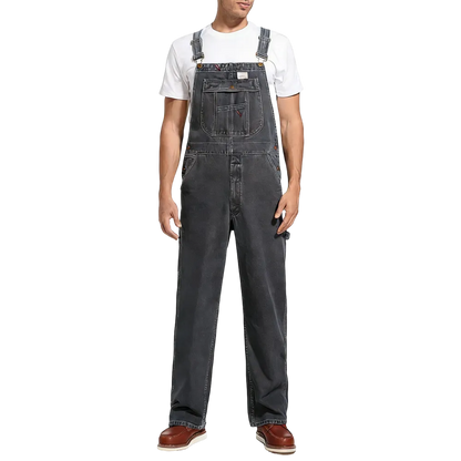 Men's Vintage Denim Bib Overalls