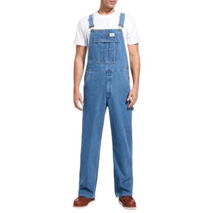 Men's Vintage Denim Bib Overalls