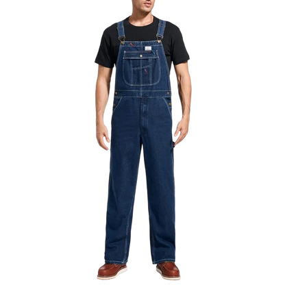 Men's Vintage Denim Bib Overalls