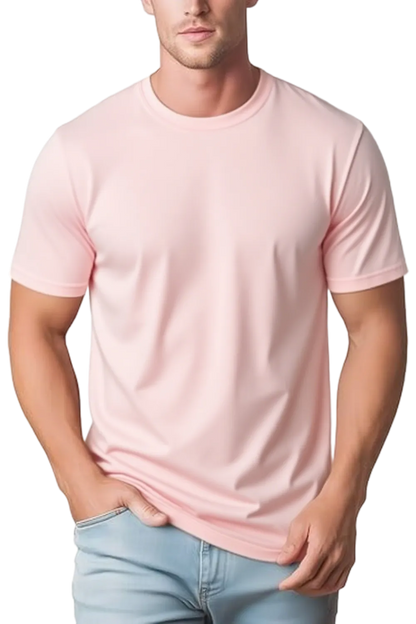 Men's Performance Crewneck T Shirts  – Stretchy, Moisture-Wicking & Quick-Dry Comfort