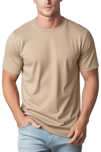 Men's Performance Crewneck T Shirts  – Stretchy, Moisture-Wicking & Quick-Dry Comfort